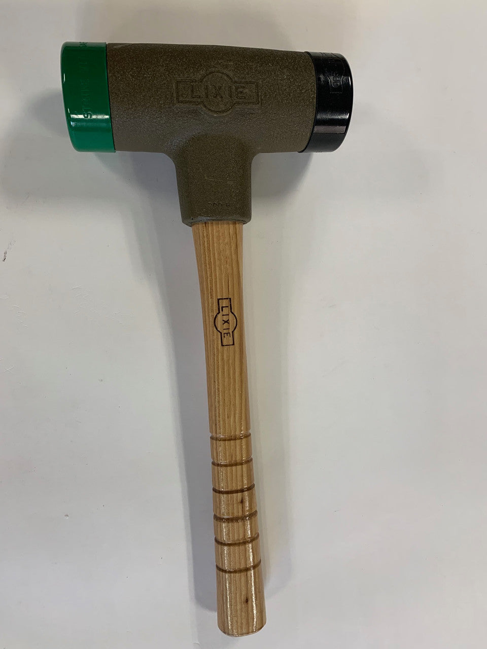 Lixie 38oz Dead Blow Hammer - 2-Inch Diameter Head With Replaceable Urethane Faces