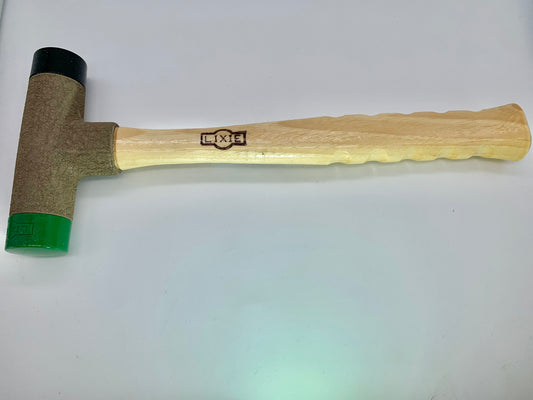 Lixie Dead Blow Mallet with Hickory Handle #200H-MH, Malleable Iron Head,  2 Face Diameter, 56 oz. Head Weight - 66-478-9 - Penn Tool Co., Inc